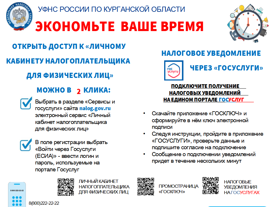 Налоговые уведомления в электронном виде: быстро, удобно, всегда онлайн.